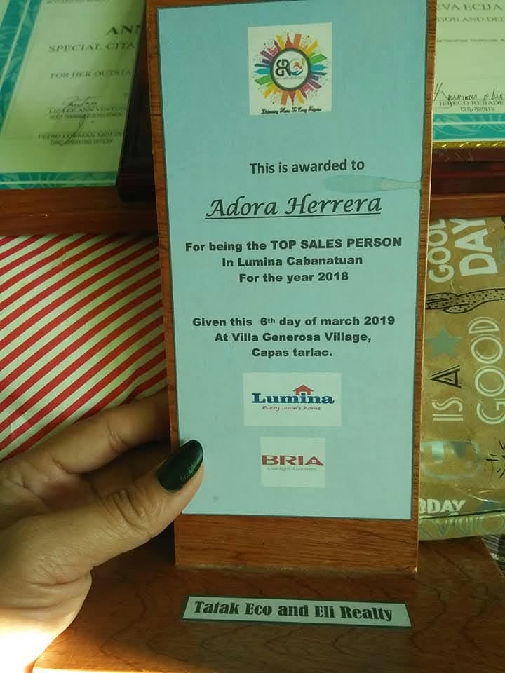 TOP Sales Person Eco & Eli Realty 2018