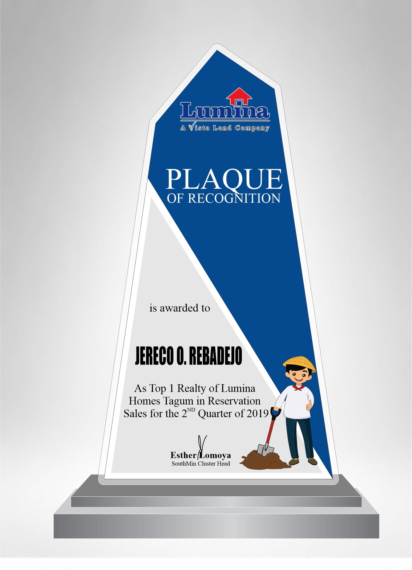 Top 1 Realty — Reservation Sales, Q2 2019
