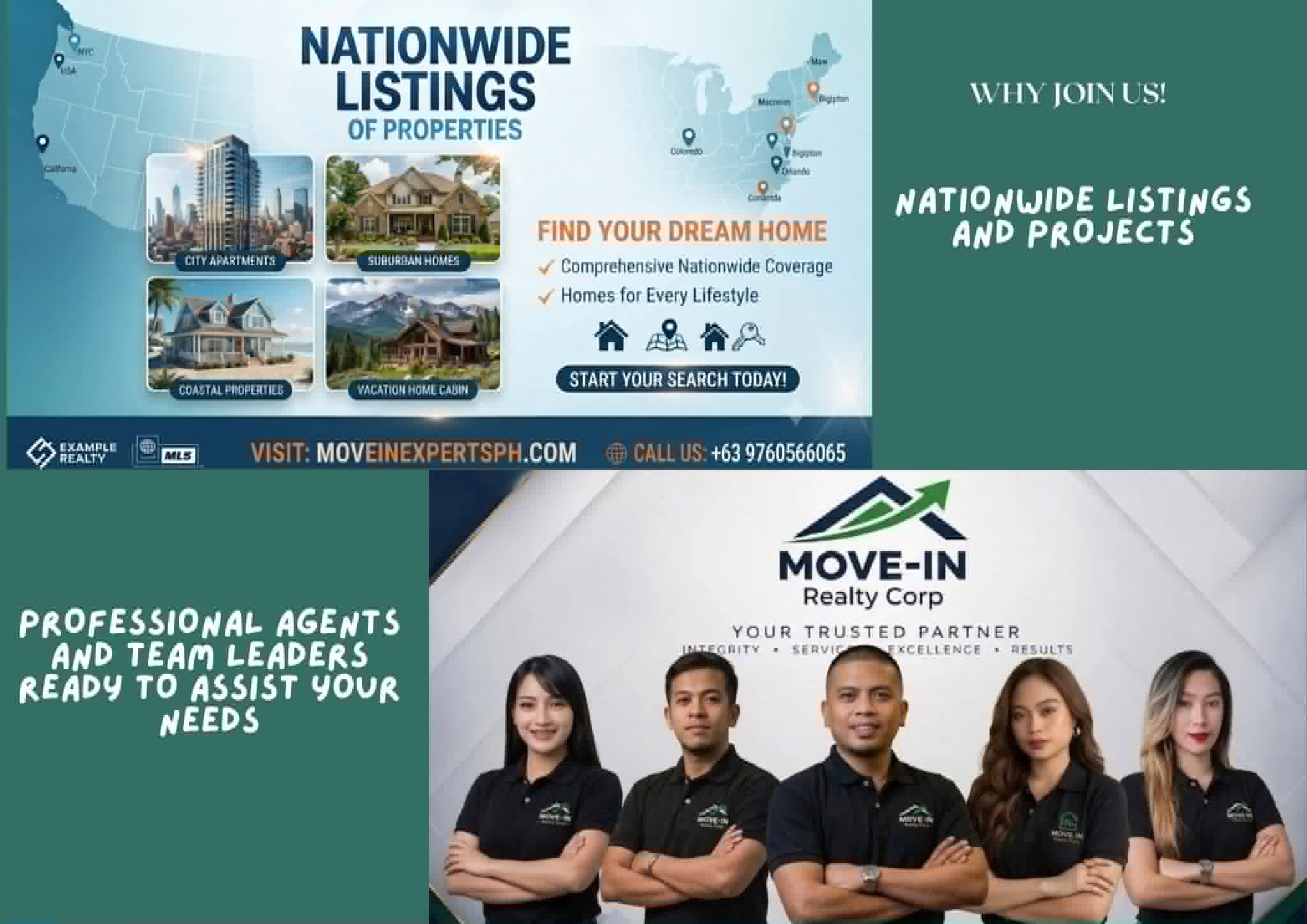 Listings & Projects Nationwide